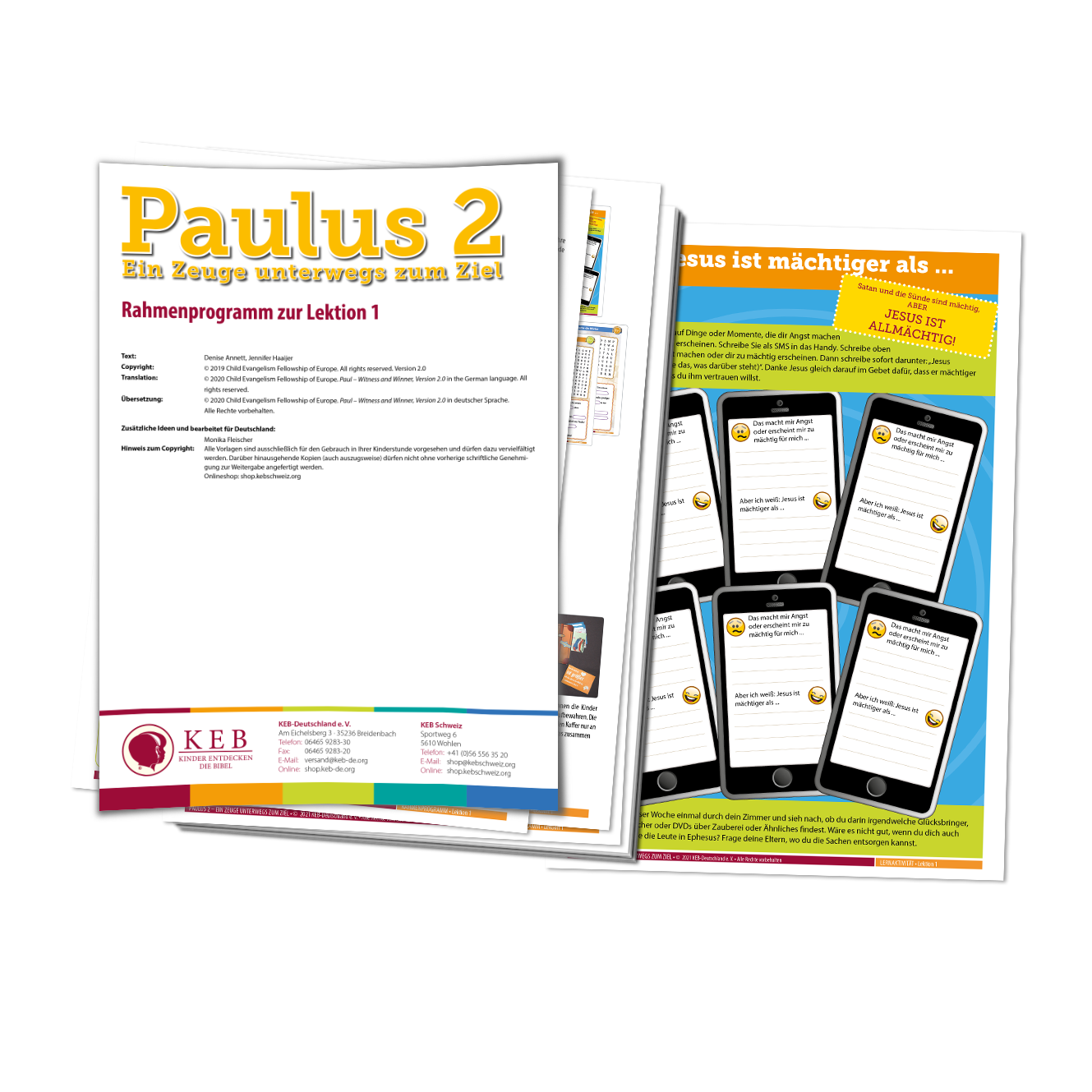 Paulus 2 - Ein Zeuge unterwegs zum Ziel - Lektionen-Set Download