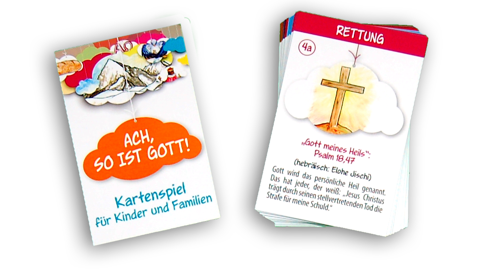 Ach, so ist Gott - Kartenspiel