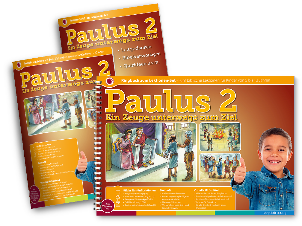 Paulus 2 - Ein Zeuge unterwegs zum Ziel - Lektionen-Set