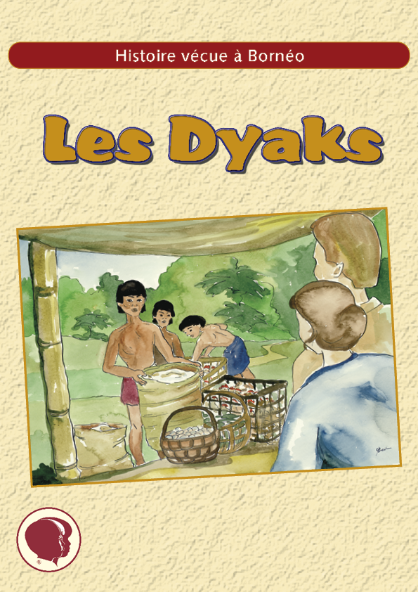 Les Dyaks - Cartonnage et texte