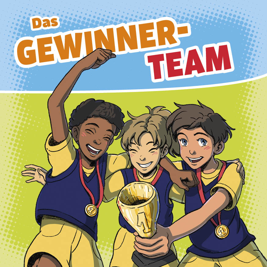 Das Gewinner-Team - Verteilschrift