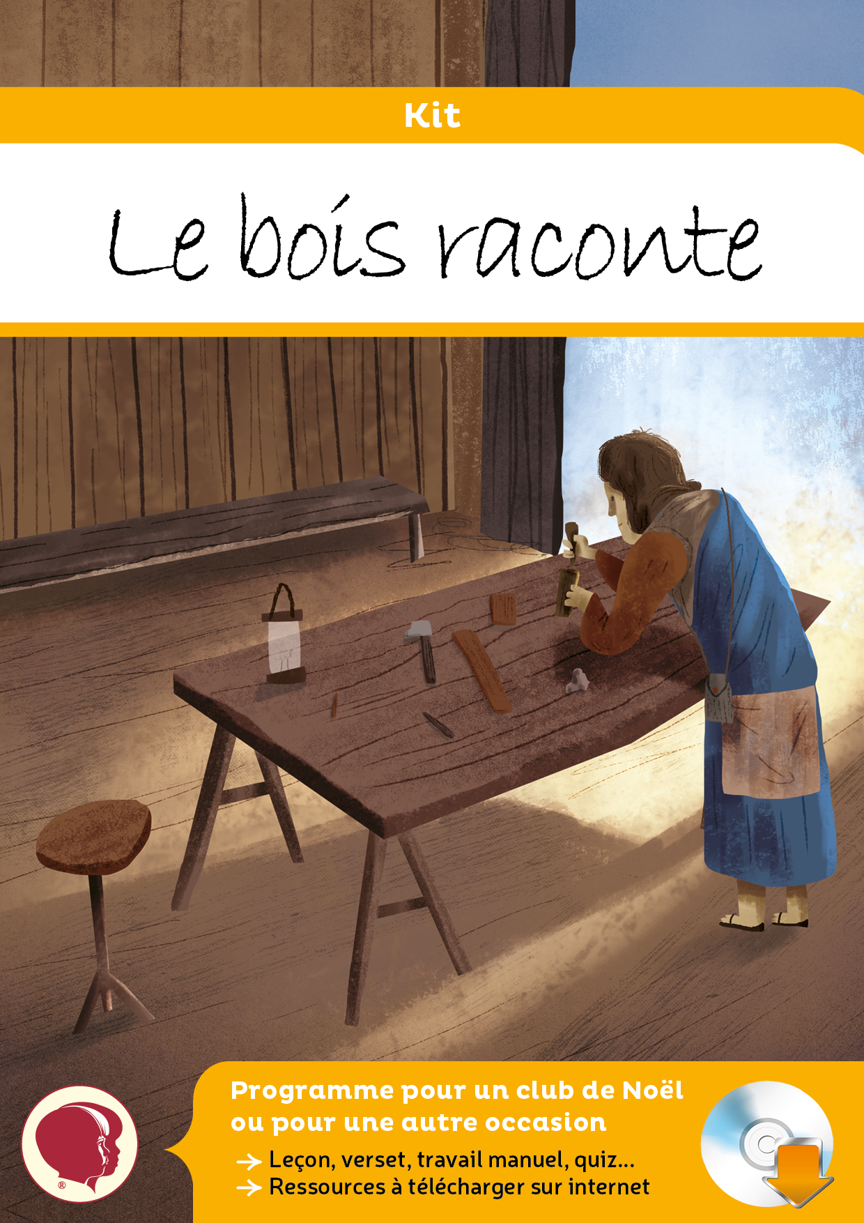 couverture-support-papier Le bois raconte - Kit de Noël