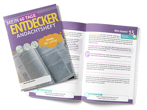 Jesus, der Lehrer - Mein 60 Tage Entdecker-Andachtsheft