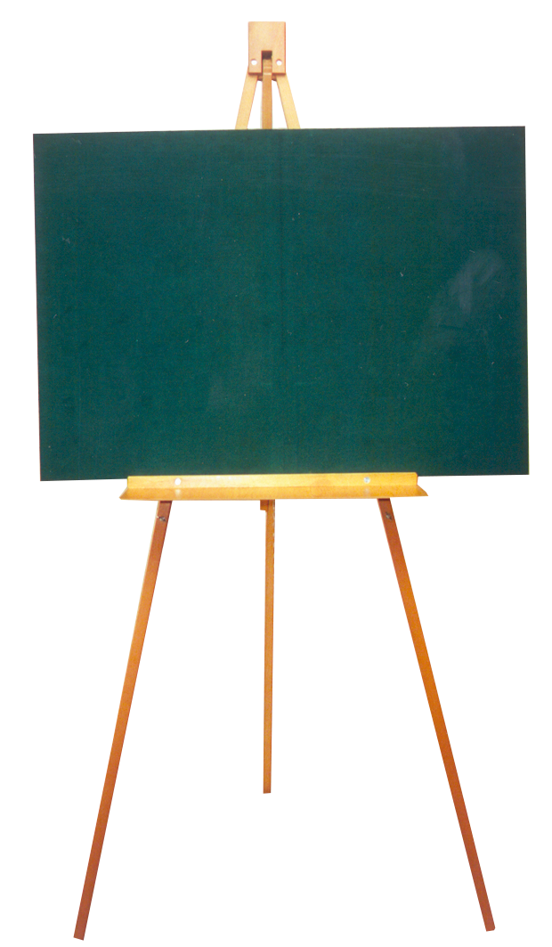 Bodenständer für die Flanelltafel mit Ablage