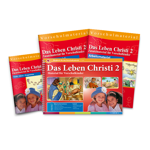 Das Leben Christi 2 - Material für Vorschulkinder mit Ringbuch