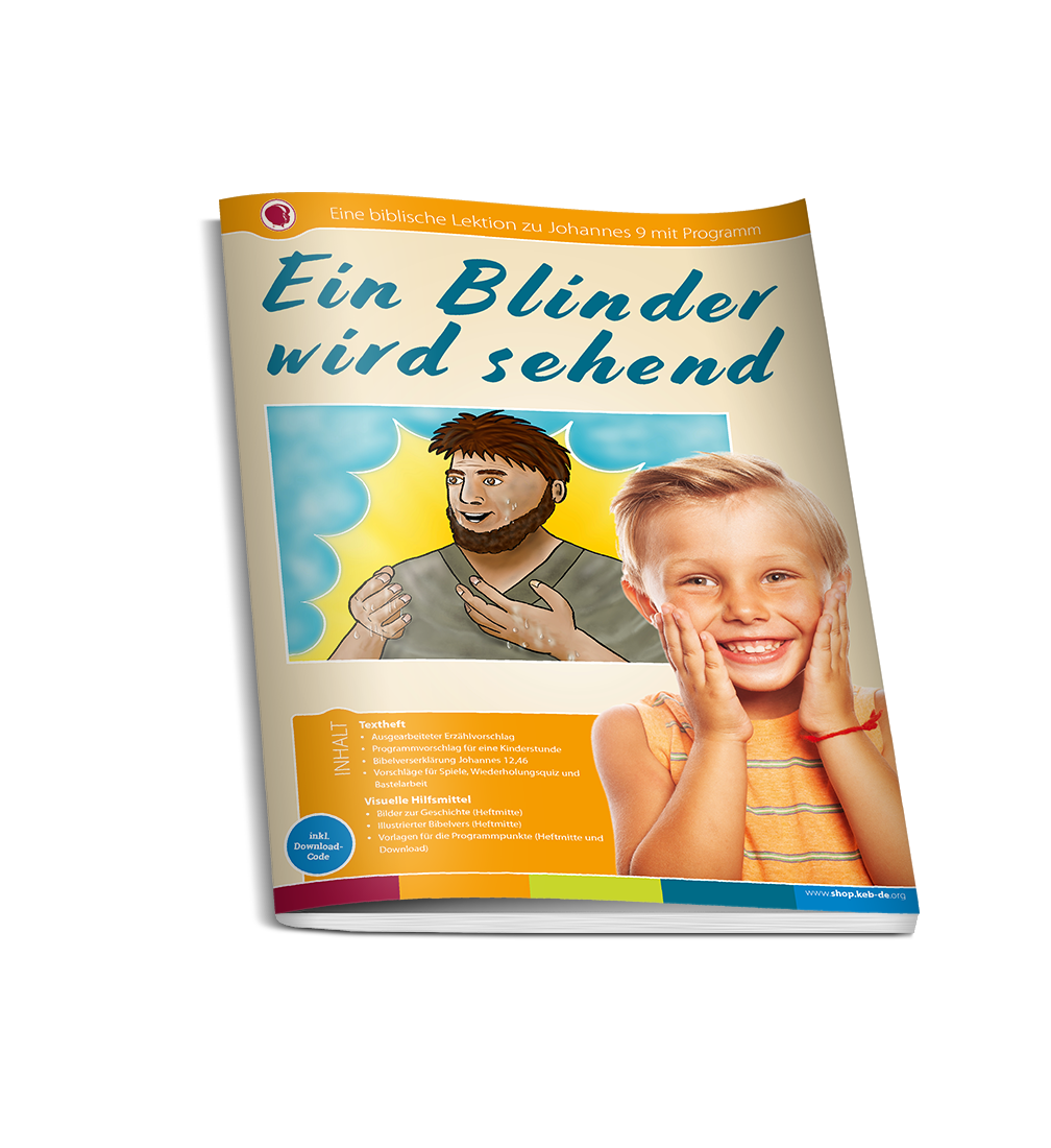 Ein Blinder wird sehend