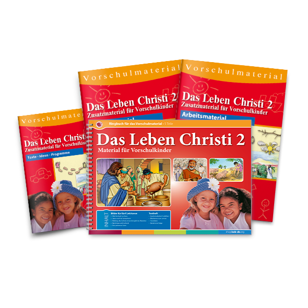 Das Leben Christi 2 - Material für Vorschulkinder mit Ringbuch