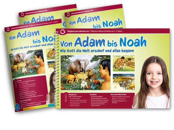 Von Adam bis Noah - Wie Gott die Welt erschuf und alles begann Lektionen-Set